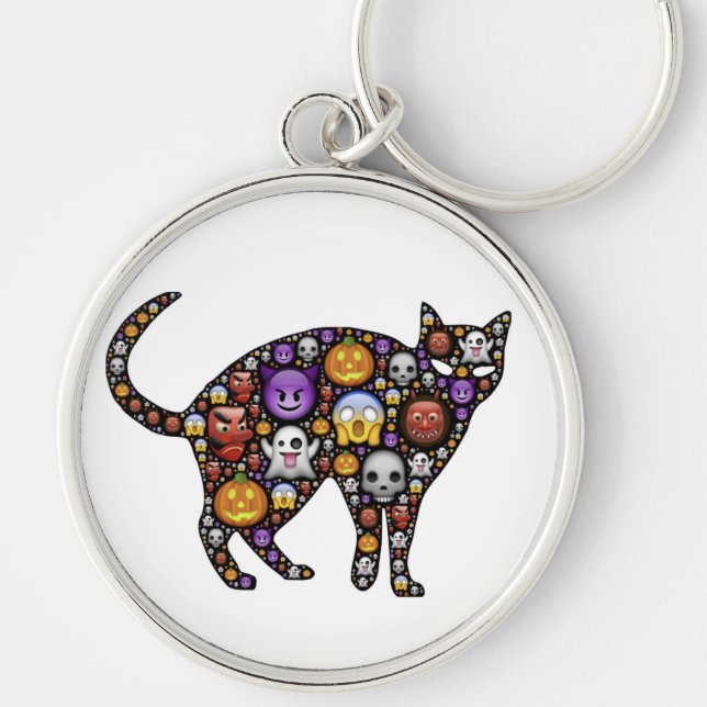 LLAVERO HALLOWEEN CAT (Frente)