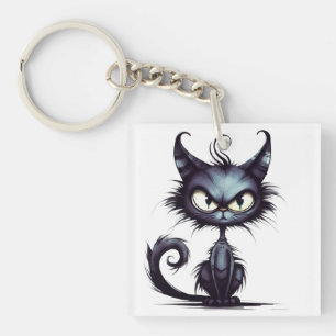 Llavero Halloween Cat #2 Arte digital