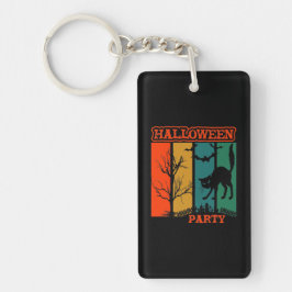 Llavero Halloween Cat Fiesta Keychain