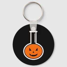 Llavero Halloween Chemistry Pumpkin Keychain