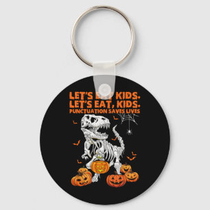 Llavero Halloween Comamos Niños La Puntuación Salva Vidas 