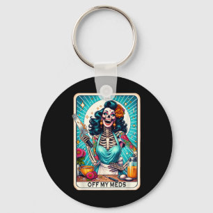Llavero Halloween con la tarjeta Mama Club Tarot