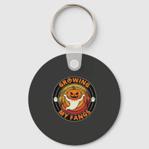 Llavero Halloween Creciendo Mis Colmillos Fantasma Calabaz