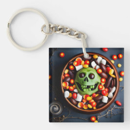 Llavero Halloween Creepy Candy Bowl