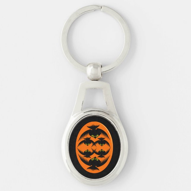 Llavero Halloween Crows Keychain (Anverso)