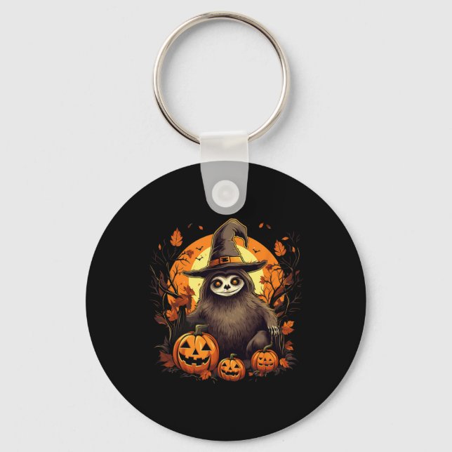 Llavero Halloween de brujas eslovacas (Anverso)