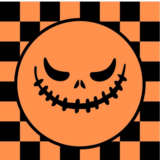 Llavero Halloween de Jack-O’-Lantern con control retro (Subido por el creador)