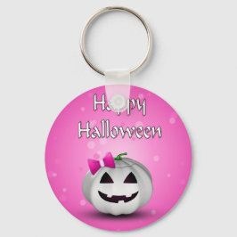 Llavero Halloween de la Calabaza Blanca