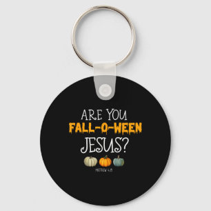 Llavero Halloween de la fe cristiana ¿estás entre Jesu?