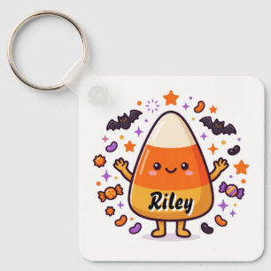 Llavero Halloween de maíz de caramelo personalizado lindo