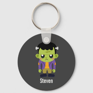 Llavero Halloween de Monstruo Frankenstein Verde