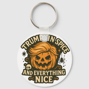 Llavero Halloween de "Trumpkin Spice & Everything Nice"