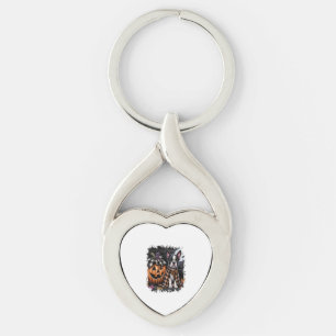 Llavero Halloween del perro de Boston Terrier