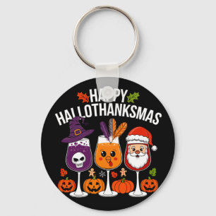 Llavero Halloween, Día de Acción de Gracias y Navidades di