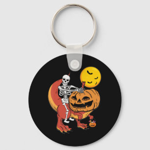 Llavero Halloween Dinosaur Pumpkin T Rex Skeleton Boys Tod