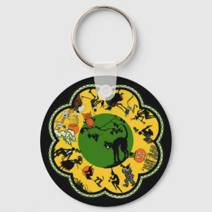 Llavero Halloween en la ronda