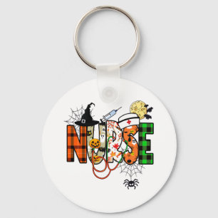 Llavero Halloween Enfermera Sticker