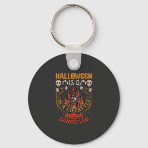 Llavero Halloween Es Estilo De Vida Cancelado Calaveras Ca