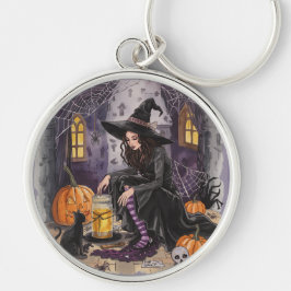Llavero Halloween, Fiesta de Pociones en La Casa Embrujada