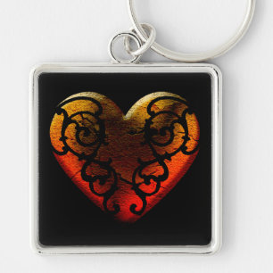 Llavero Halloween Filigree Gótico Keychain