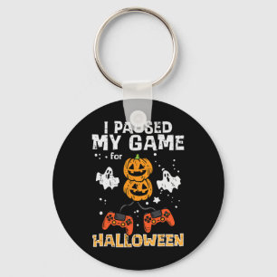 Llavero Halloween Gamer detuvo mi juego disfraz hombres ch