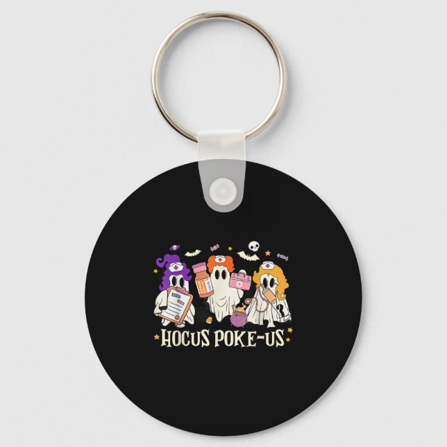 Llavero Halloween Ghost Nurse Hocus Ke Us Costume Scrub To (Anverso)