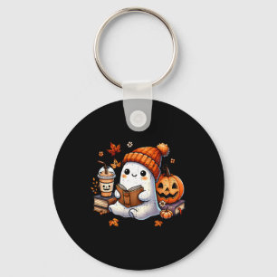 Llavero Halloween Ghost Reading Book Amantes del ghost Gho