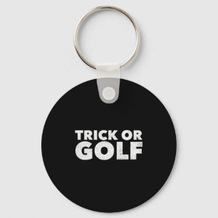 Llavero Halloween Gracioso De Trick O Golf