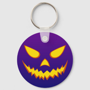 Llavero Halloween Grinning Face Jack o Lantern Pumpkin