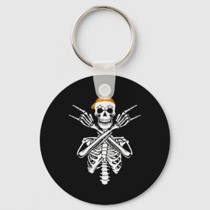 Llavero Halloween Halloween Hand Rock Men de Cap Skater