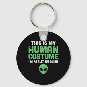Llavero Halloween Human Costume Im Alien Funny Hombres Muj