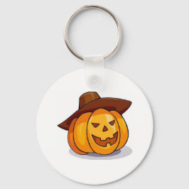 Llavero Halloween Jack-O-Lantern Keychain