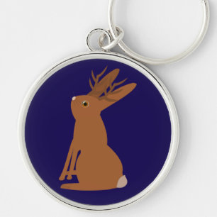 Llavero Halloween Jackalope Trick o Trete