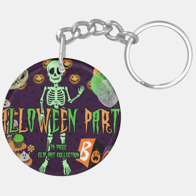 Llavero Halloween keychain (Izquierda Bajo)
