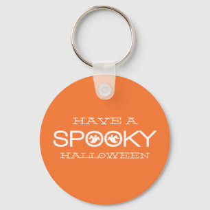 Llavero Halloween Keychain de la tipografía espumosa