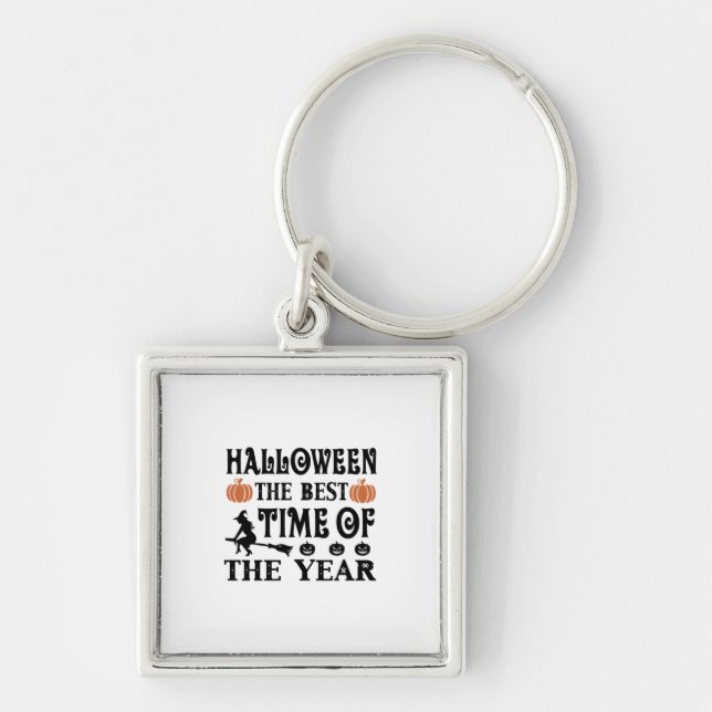 Llavero Halloween La Mejor Época Del Año Cumpleaños (Frente)