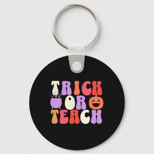 Llavero Halloween: Maestra Trick O Teach Groovy