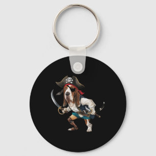 Llavero Halloween masculino divertido de Bysset Hound Hall