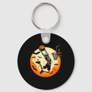 Llavero Halloween masculino esqueleto Baloncesto Halloween