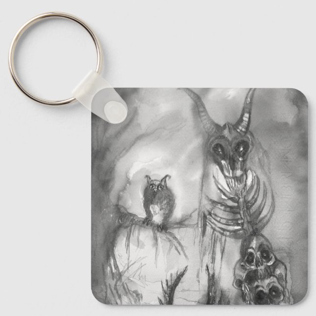 Llavero HALLOWEEN MONSTERS / Fantasía DE LA GUERRA DE ORK (Anverso)