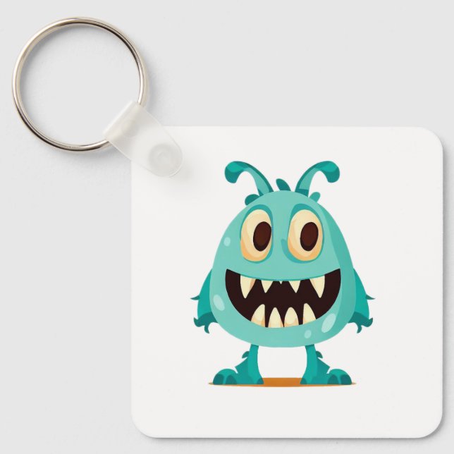 Llavero Halloween/Monstruo/personalizado (Anverso)