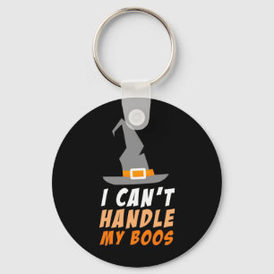 Llavero Halloween No Puedo Manejar Mis Boos