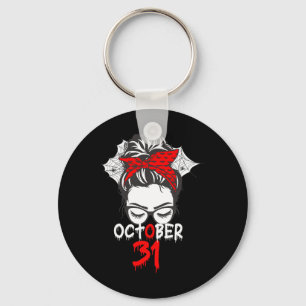 Llavero Halloween Octubre 31 Madre Madre Araña Web