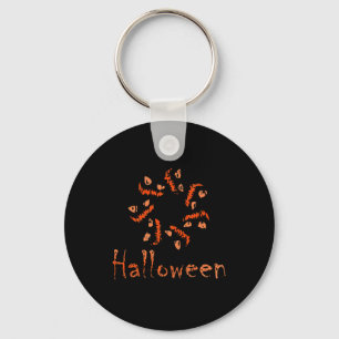 Llavero Halloween peligroso, feliz halloween