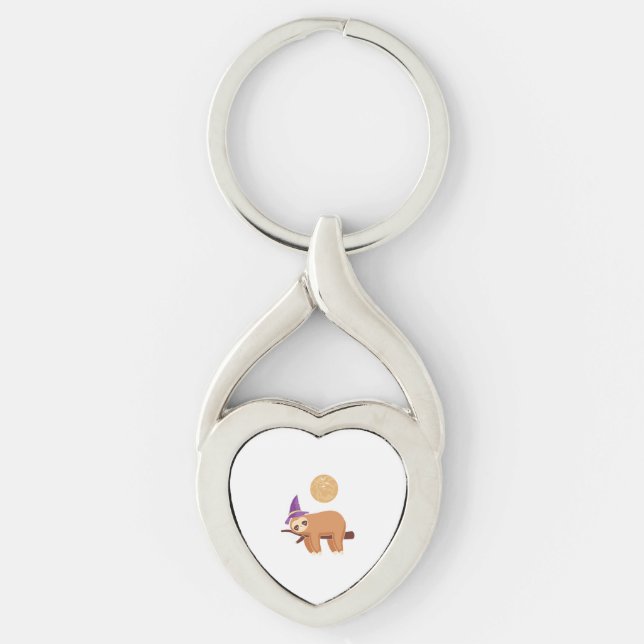 Llavero halloween perezoso, pereza de halloween (Anverso)