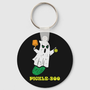 Llavero Halloween Pickleball Pickle Boo Ghost Costumen
