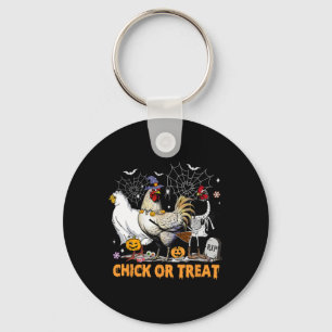 Llavero Halloween Polla De Calabaza De Pollo O Trate Spook