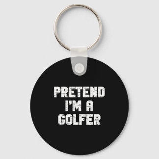 Llavero Halloween Pretend I'm A Golfer Costume Lazy Golfin