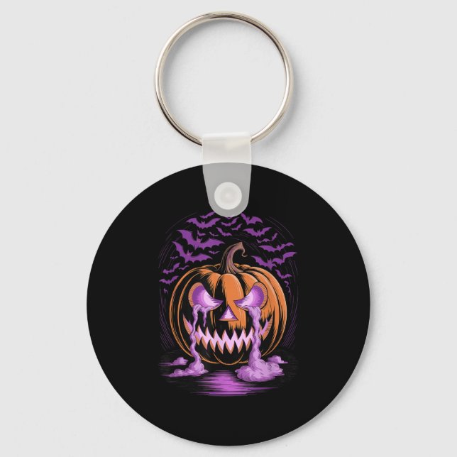 Llavero Halloween Pumpkin Soky Season Bats  (Anverso)