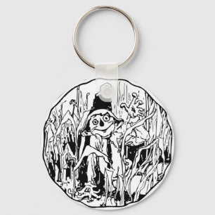 Llavero Halloween Scarecrow Keychain
